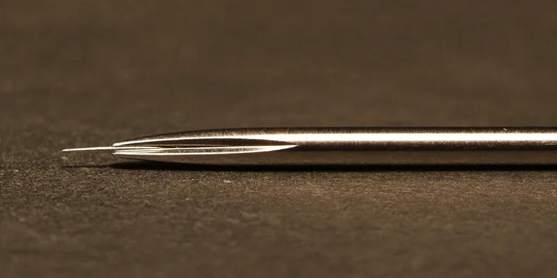 bent airbrush needle