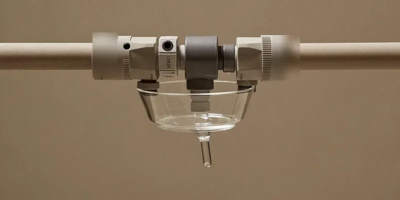 moisture trap for airbrush
